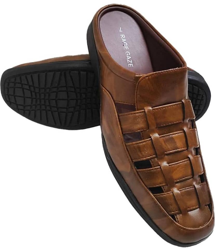 RAGE GAZE - Brown Men's Sandals view 2