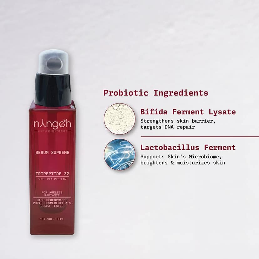 Ningen Serum Supreme | Lightweight Anti-Aging Face Serum | Best for Skin Smoothing & Brightening view 6