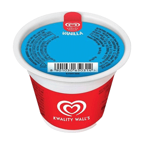 Kwality Walls Large cups Vanilla Supreme 90ml