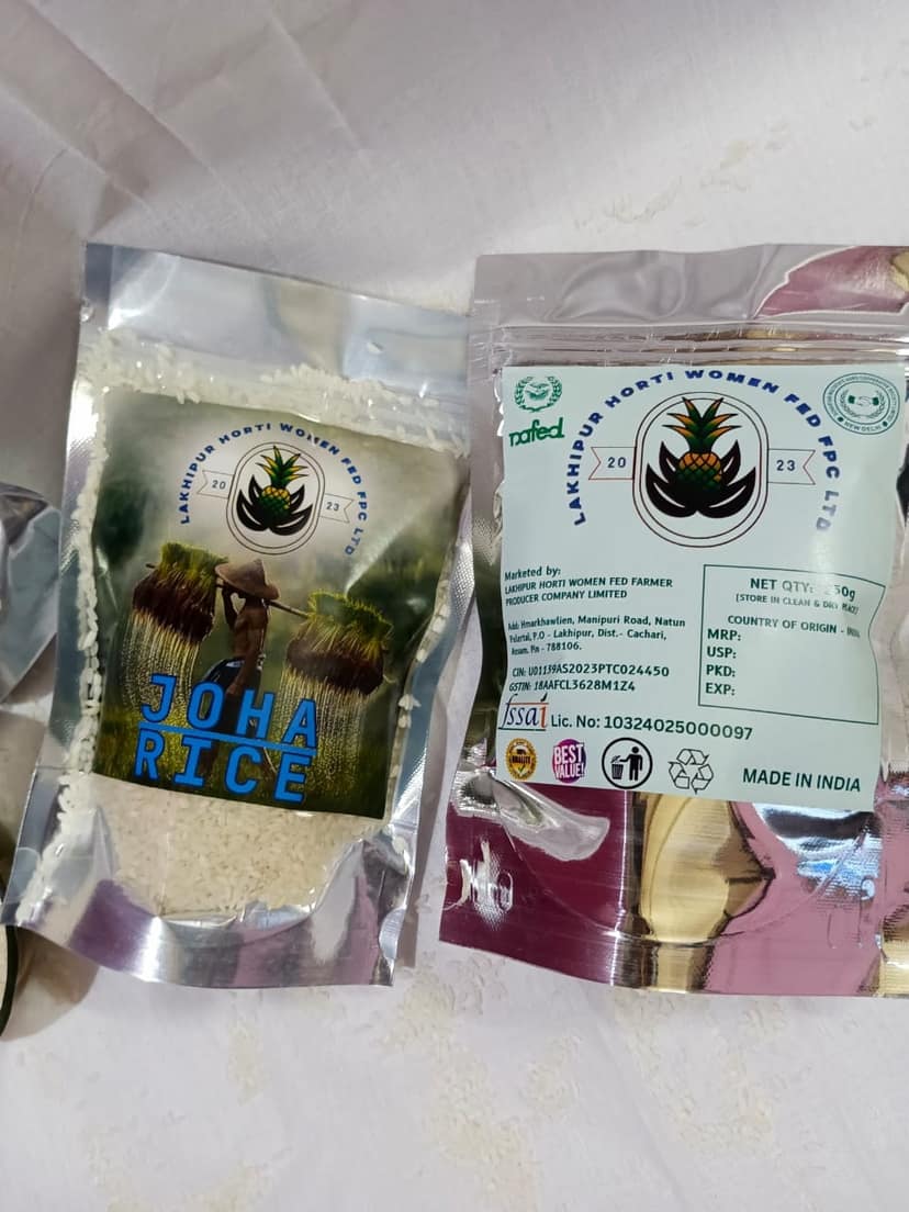 Lakhipur Horti Women Fed Farmer Producer Company Limited Joha Rice 1kg