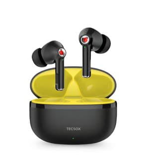 TecSox Omega 201 Wireless Earbud With Deep Bass | IPX Water Resistant