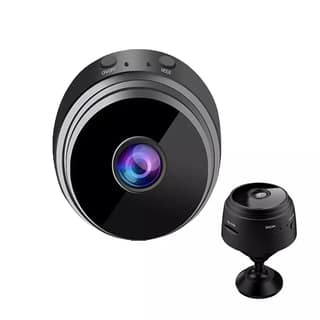 AUSHA Mini Magnetic Wireless Spy Camera | 150° Wide View, SD Card Recording, Remote Access | Portable Security Camera