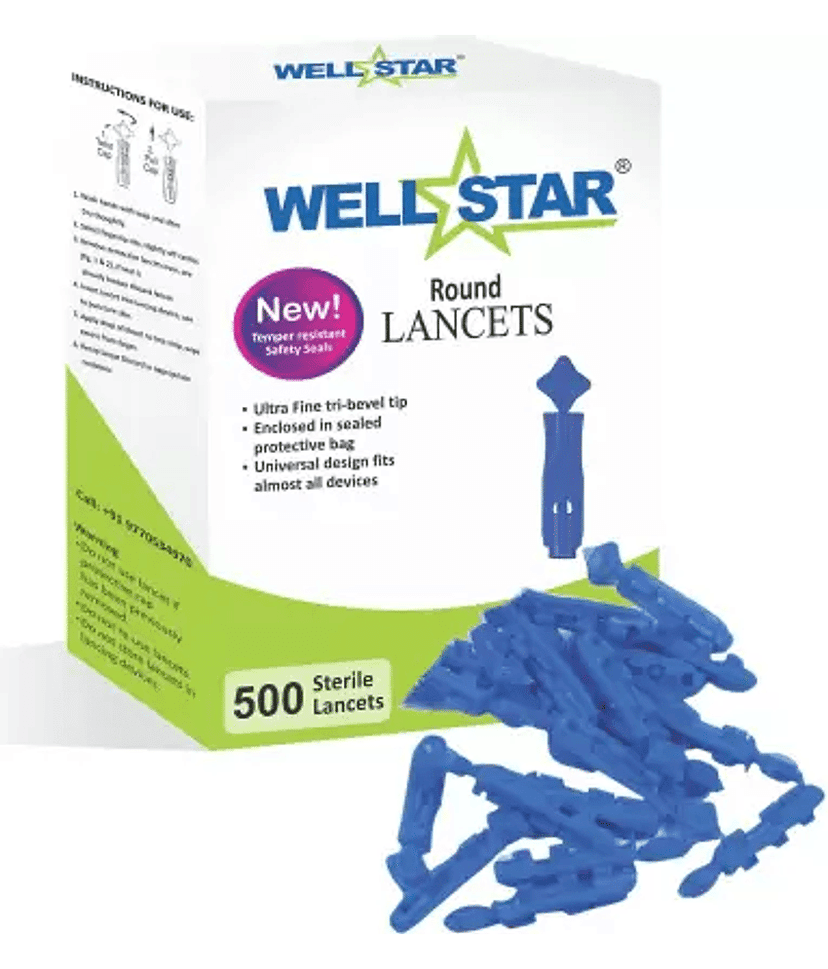 Wellstar - 500 Lancets view 2