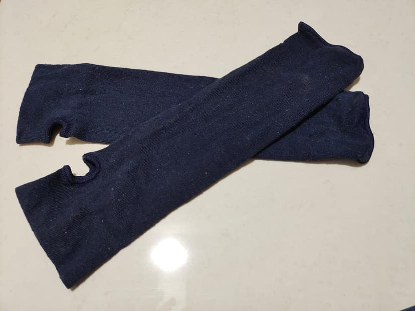 CraftCare Cotton Unisex Full Arm Sleeves Sunlight Protection from Dust, Pollution, Sunburn, UV Protection- Suitable for, Sports - Hand Summer Gloves view 2