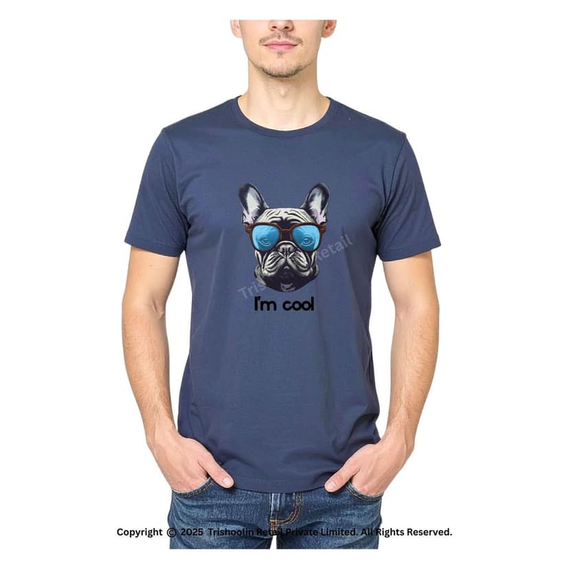 Trishoolin Abstract Theme T-Shirt | Design 10212MB | Regular Fit | Crew Neck / Round Neck Half Sleeve | Pack of 1