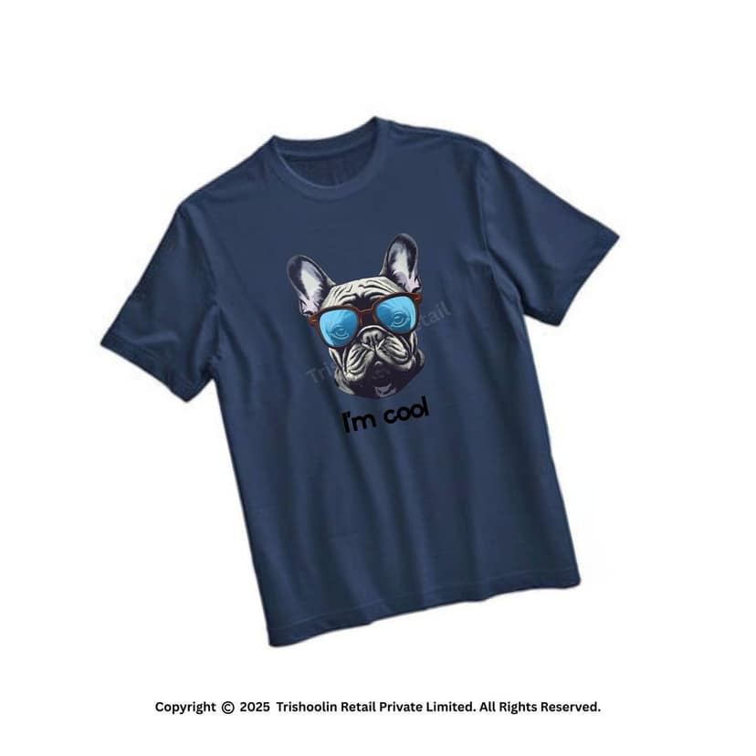 Trishoolin Abstract Theme T-Shirt | Design 10212MB | Regular Fit | Crew Neck / Round Neck Half Sleeve | Pack of 1 view 2