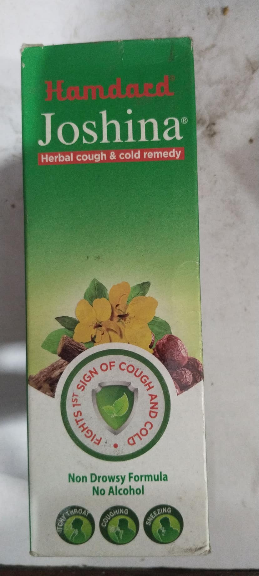Hamdard Joshina Herbal cough & cold remedy syrup