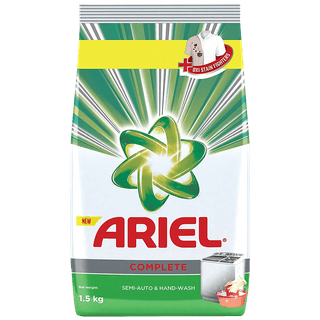 Ariel Complete Detergent Washing Powder, 1 Kg Get 500 G Free