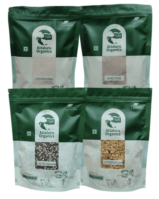 Attaluru Organics High Protein Dal & Flour Pack