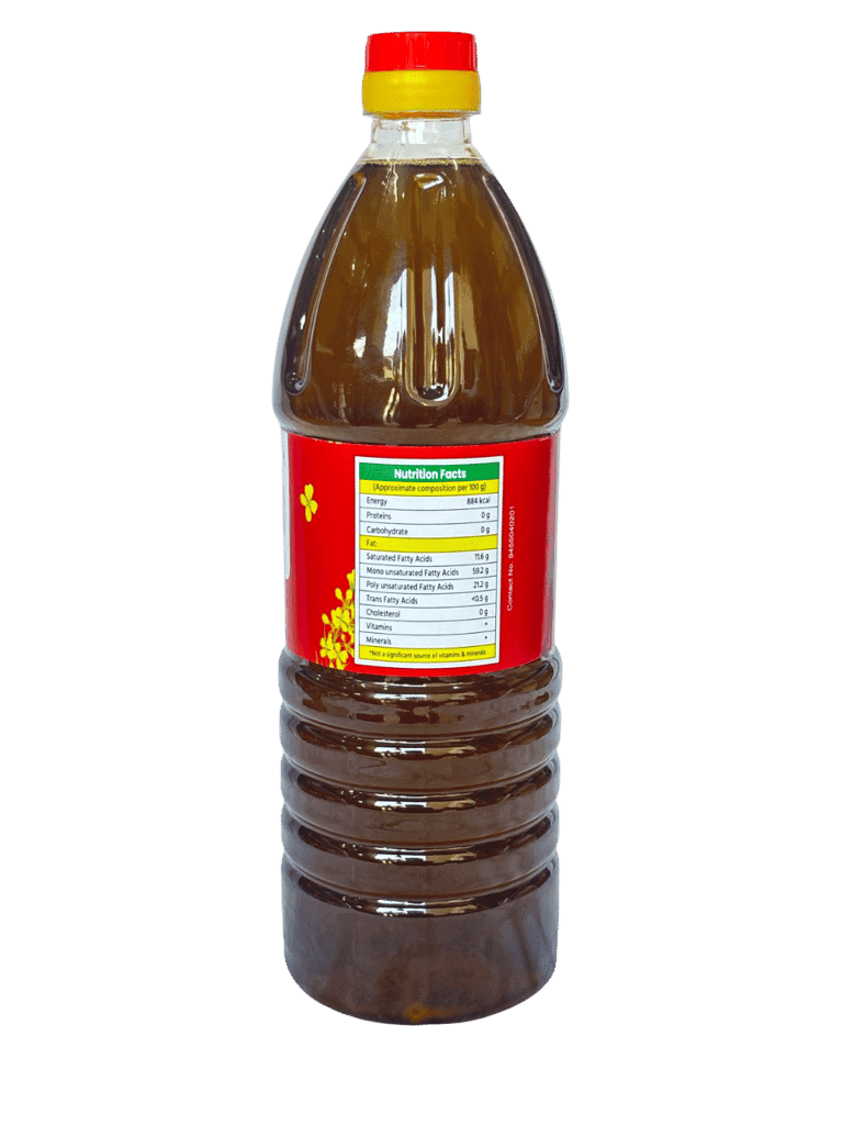 "FPO Kisan Naturals Kachi Ghani Mustard Oil - 1L" view 3
