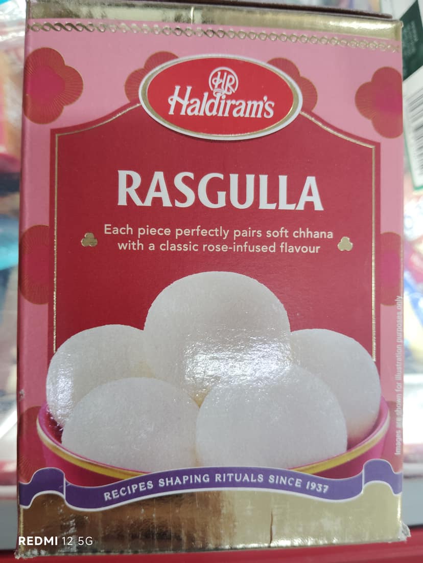 Haldiram rasgulla