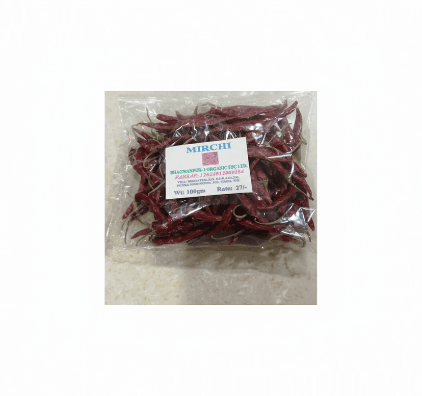Premium Quality Whole Dried Red Chillies (Mirchi) - Spicy & Aromatic for Indian Cuisine view 2
