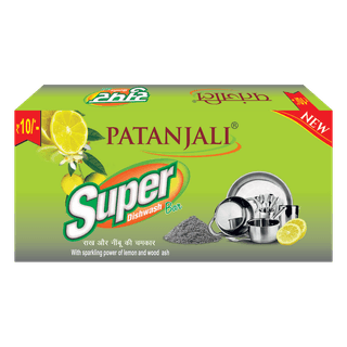 Patanjali Super Dishwash Bar 145g