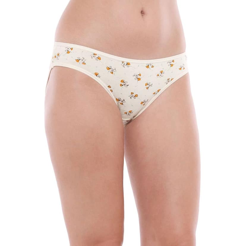 Bodycare women's combed cotton assorted Hipster Panty Pack of 3 ( 12000 ) view 4