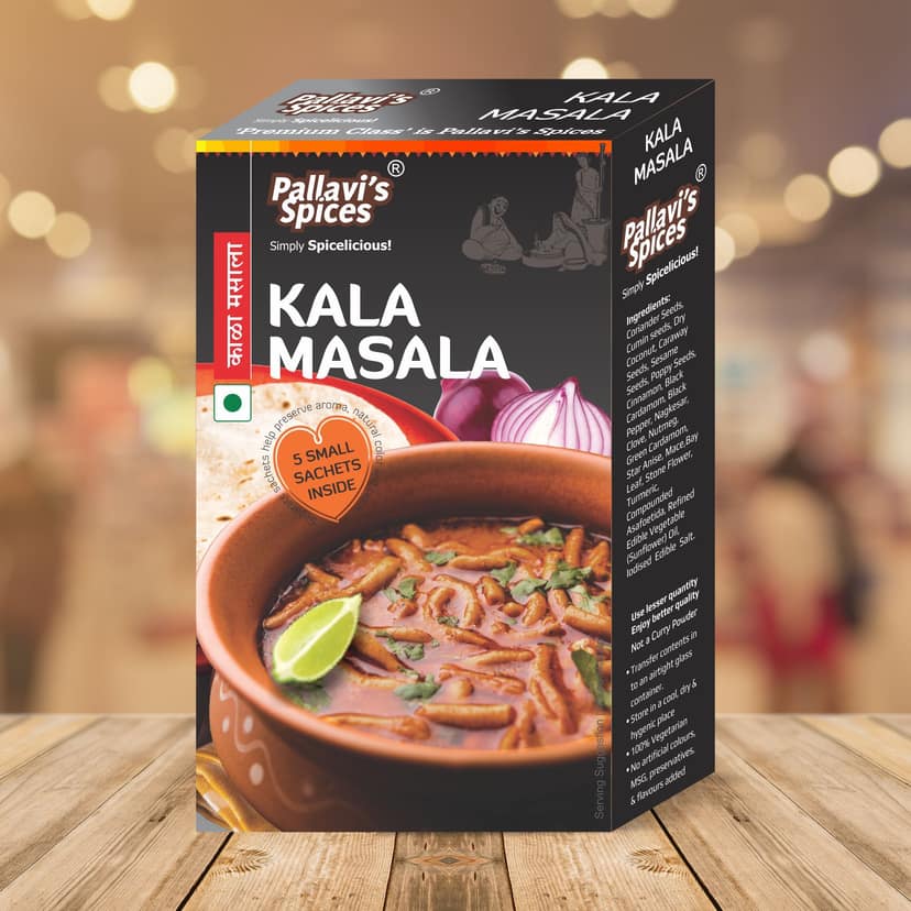 Pallavi's Spices Kala Masala, 50 gm