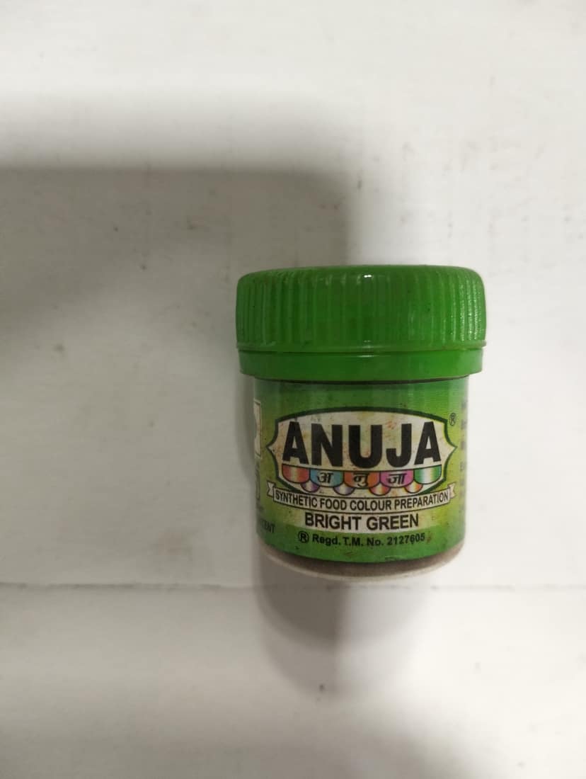 Anuja Bright green food colour