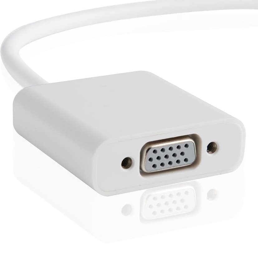 XBLAZE Mini Displayport To VGA Converter (White)