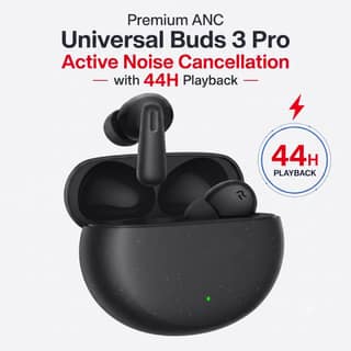 Buds 3 Pro Wireless Earbuds Compatible with OnePlus - 49dB ANC, 44H Playtime, 12.4mm Bass Drivers