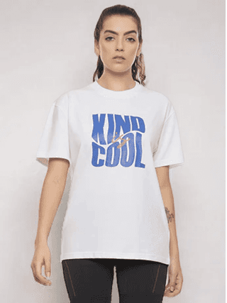 Dope Women's White Oversized T-shirt