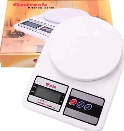 Digital Kitchen Weighing Scale 10Kg Electronic Food Weight Machine for Kitchen, Baking & Cooking | High Precision LCD Digital Weight Scale with Tare Function view 2