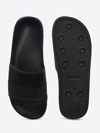 hummel CAMP MEN COLOUR BLOCK SLIDERS Comfortable Cushioned Sole Arch Support Durable Lightweight Flexible Trendy Style Flip flops and Slippers Slides for Men Daily use Chappal view 7