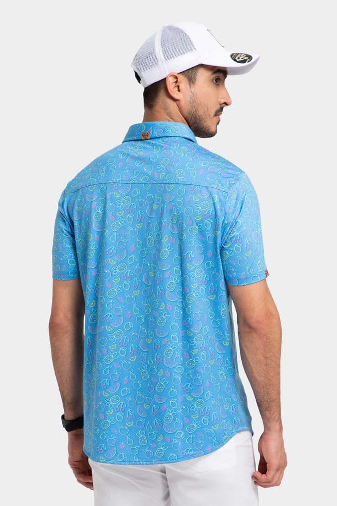 AH Pro Fruit Slash Sea Blue X-Men Shirt view 5