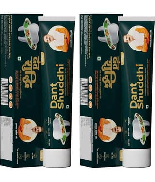Jeena Sikho Dant Shuddhi Paste | Ayurvedic Tooth & Gum Care (Pack of 2, 100 g)