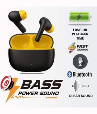 Lightweight Bluetooth Earbuds with Charging Case