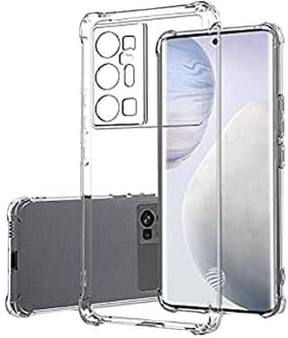 PLUGTECH TPU Ultra Hybrid Clear Camera Protection Back Cover Case for Vivo X70 Pro Plus