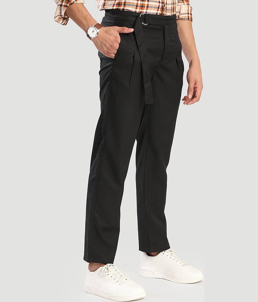 Bene Kleed Relax Men's Chinos - Black ( Pack of 1 ) view 3