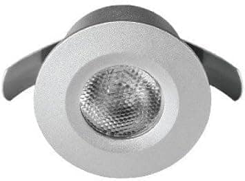 Polycab Pearl LED SPOT Light Slim 2 Watts Flush Mount Ceiling Lamp (Warm White, Yellow).(Plastic) view 3