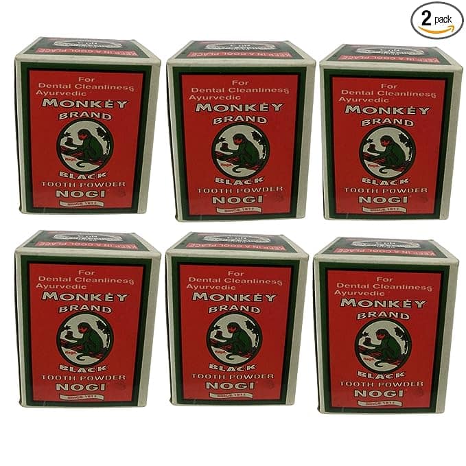 Monkey Brand Tooth Powder 30 Gms