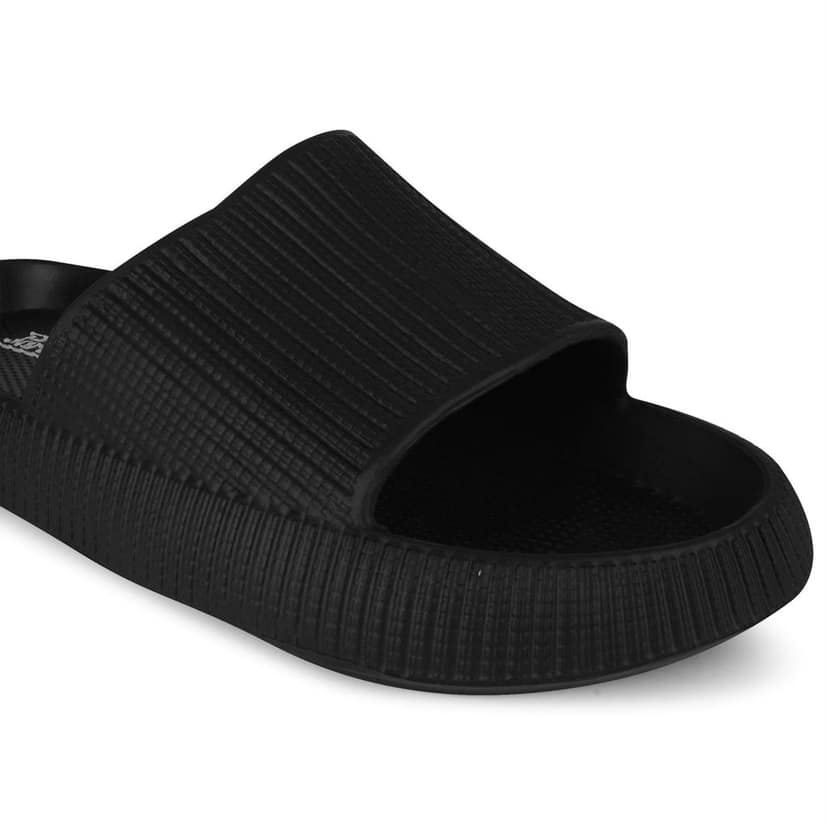 Paragon Everyday Comfort Lightweight, Durable, Waterproof Slides for Men with Modern Weave Design and Extra Sole Support | Casual Slider Sandals for Men view 4