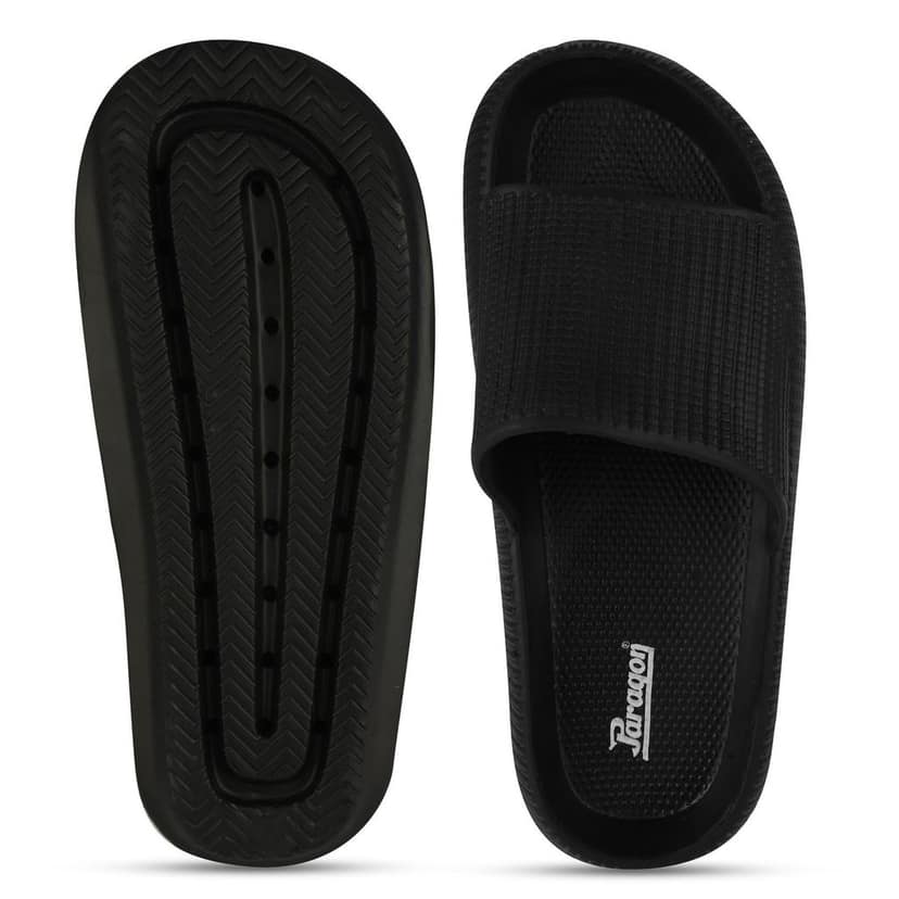 Paragon Everyday Comfort Lightweight, Durable, Waterproof Slides for Men with Modern Weave Design and Extra Sole Support | Casual Slider Sandals for Men view 6