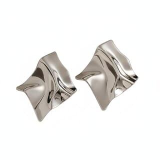 Kimti 18K Silver Plated Drop Earring