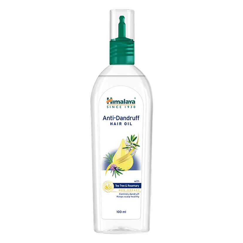 Himalaya Anti-Dandruff Hair Oil - Controls Dandruff & Keep Scalp Healthy, With Tea Tree & Rosemary, 100% Herbal Actives, Non-Greasy, 100 ml view 2