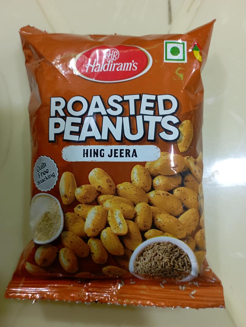Haldiram's Roasted Peanuts Hing jeera