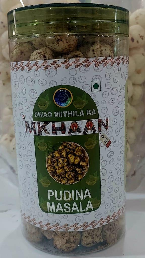 MKHAAN SWAD MITHILA KA, Roasted Makhana | PUDINA MASALA |Flavored makhana