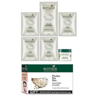 BIOTIQUE FLAWLESS FAIR SKIN FACIAL KIT 15G