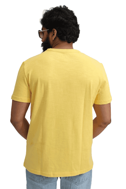 TRENDLAND Men's Pure Cotton ||200 GSM || Front Name & Back Printed || Round Neck Half Sleeve Regular Fit T-Shirt for Men (Pack of 1) view 2
