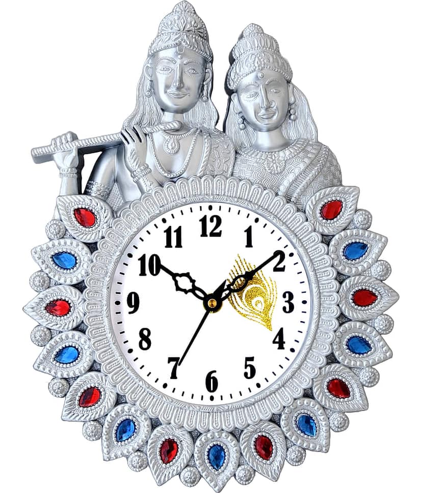 shivaira Assymetric Analog Wall Clock