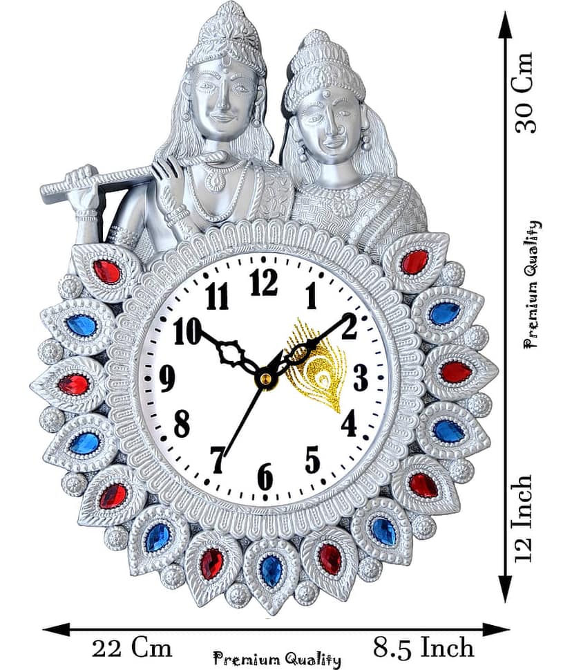 shivaira Assymetric Analog Wall Clock view 2