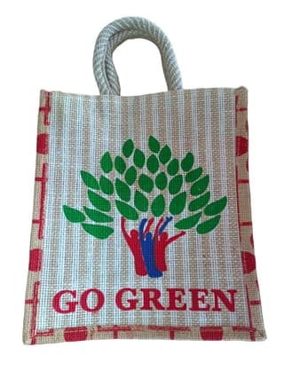Go Green Jute Carry Bag