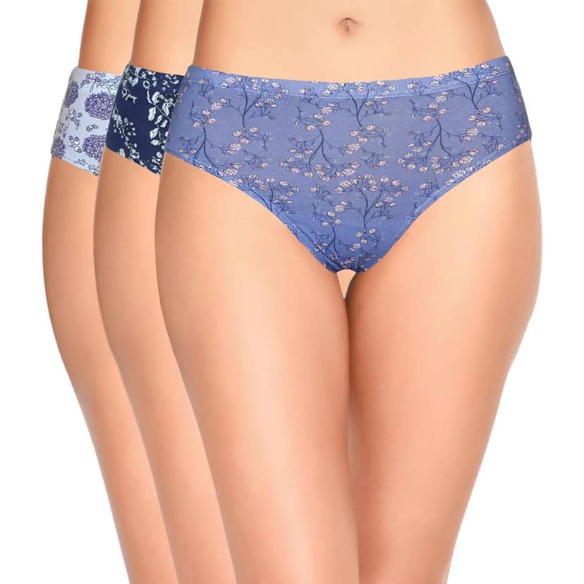 Enamor Women's CR17P Hipster Printed Panties Pack of 3 view 5