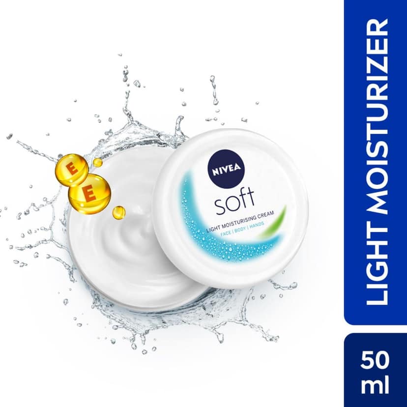 NIVEA SOFT LIGHT MOISTURISING CREAM 50 ML