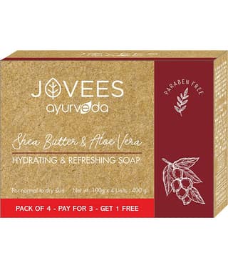 Jovees Herbal Freshness Soap for Hydrating & Refreshing Soap for All Skin Type ( Pack of 4 )