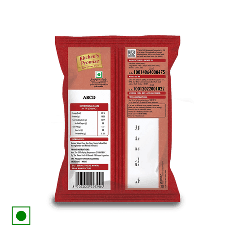 Kitchen's Promise ABCD Fryums, 150 gm Pouch view 4