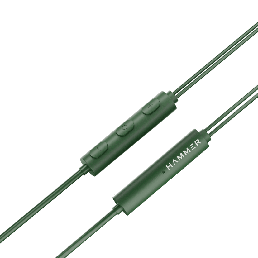 Hammer Nova Universal Type-C Earphones with Metallic Built Earbuds, Powerful Bass & Lightweight view 3