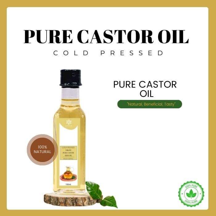 Premium Cold-Pressed Castor Oil | Hair | Brows | Lashes | Skin Strengthen | Condition | Protect view 3