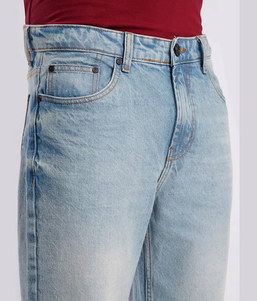 Bene Kleed Straight Basic Men's Jeans - Blue ( Pack of 1 ) view 4